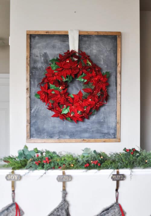 Simple Christmas Living Room Home Tour - The Crafty Blog Stalker