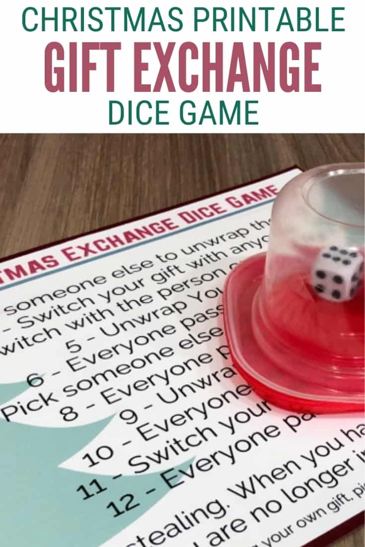 gift exchange dice game 9 | The Crafty Blog Stalker