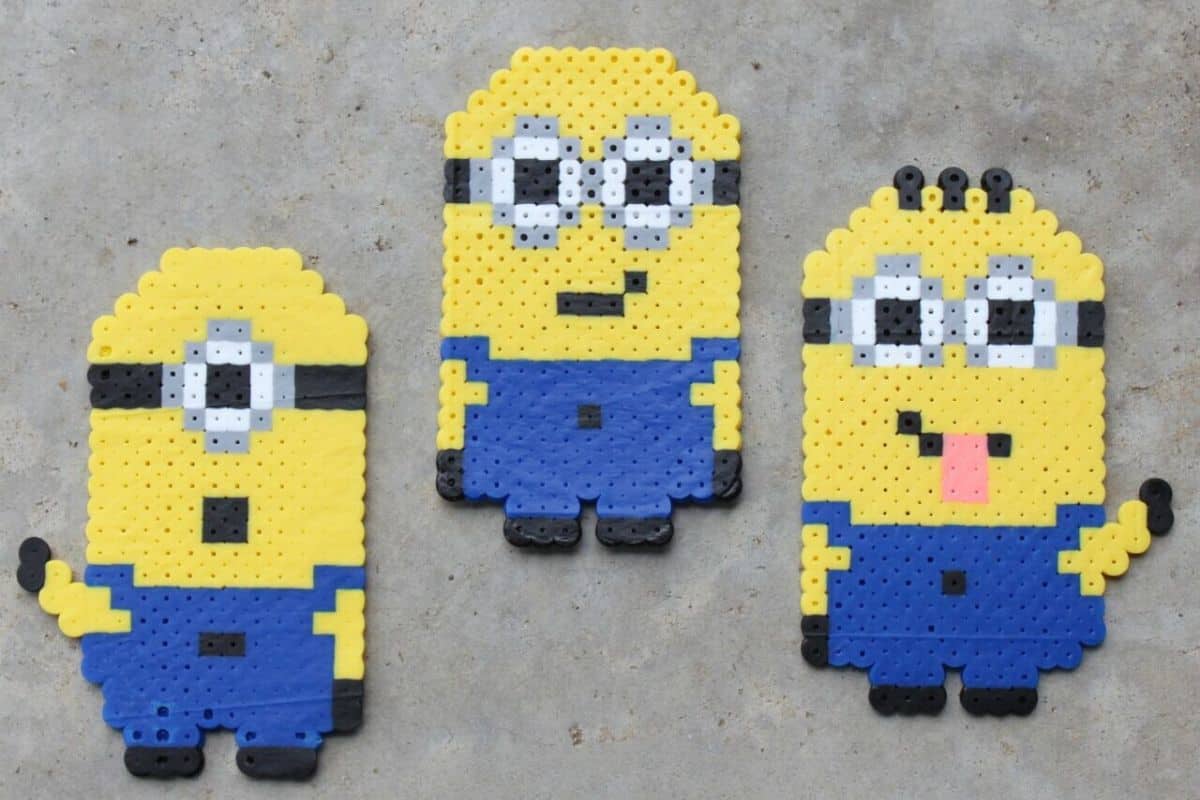 Minion Perler Bead Patterns.