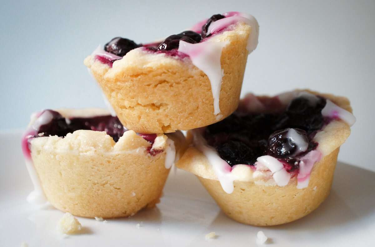 Blueberry Pie Cookies.