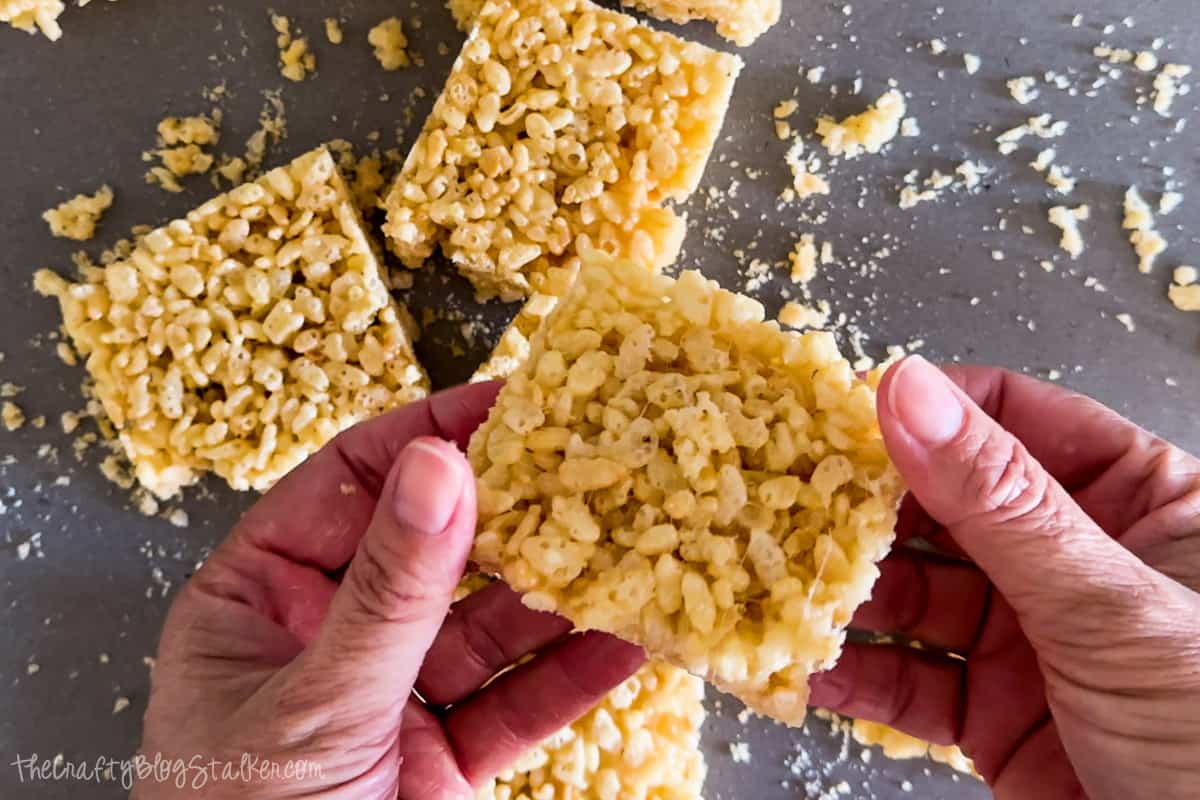 The Best Rice Krispie Treat Recipe - The Crafty Blog Stalker