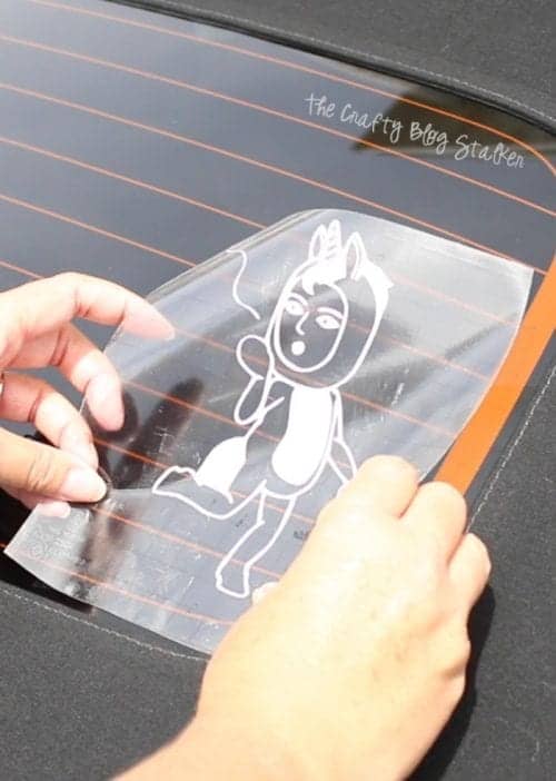 How to Make a Bitmoji Decal for your Car Window | Easy DIY Craft Tutorial Idea | Stickers | Avatar | Cricut | Cricut Maker | Cricut Explore Air 2 | Vinyl | transfer Tape | 