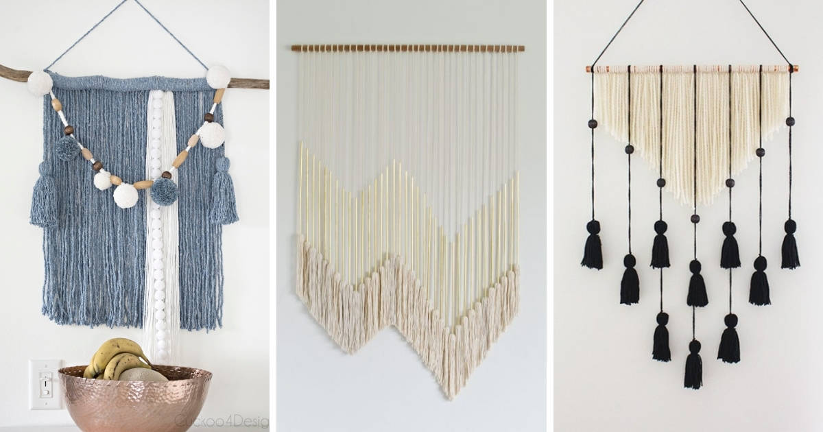 26 Best DIY Yarn Wall Hanging Ideas for a Welcoming Home in 2023