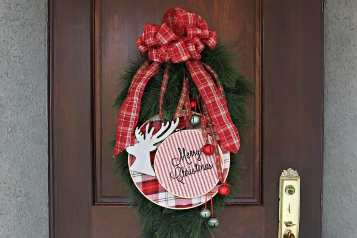 Jingle Bell Wreath.