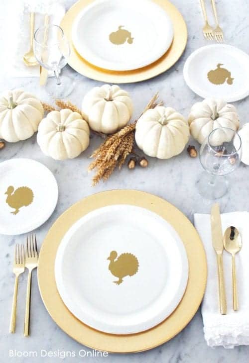 Thanksgiving Turkey Table