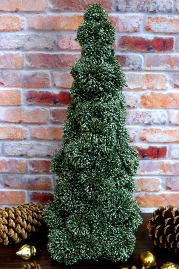 How to Make a Pom Pom Tree for Holiday Decor The Crafty Blog Stalker