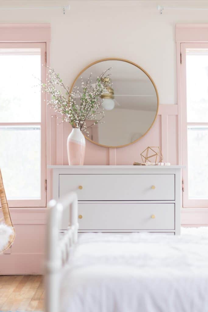 Pink Gold Girls Bedroom Decor Ideas Cherished Bliss
