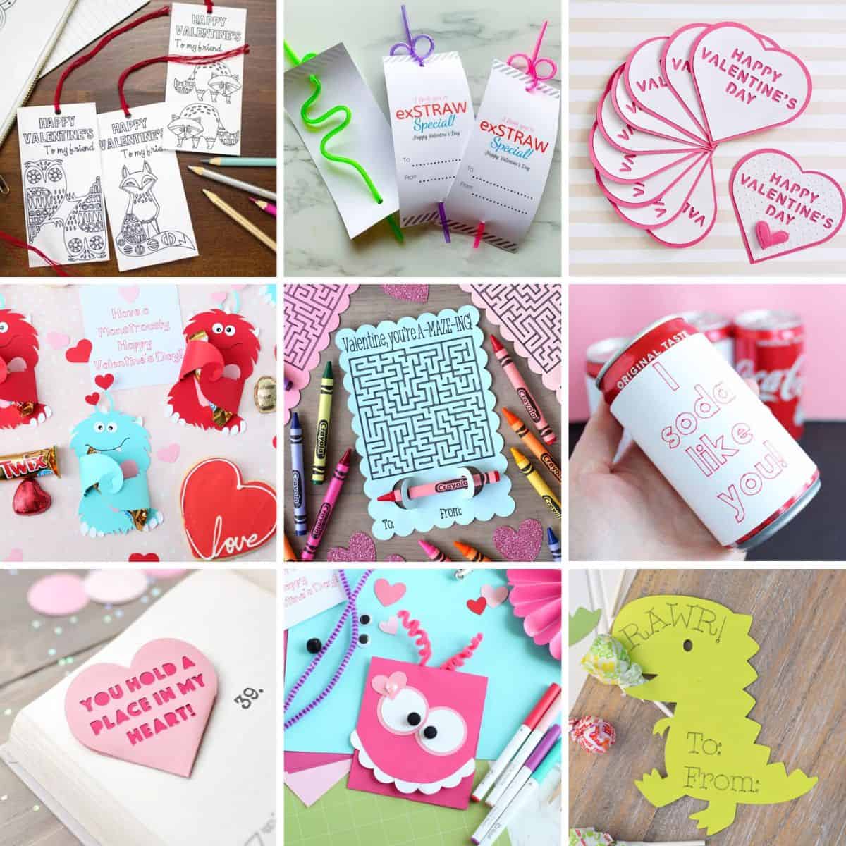 23 Classroom Valentine Cards You Can Make with Cricut - The Crafty Blog  Stalker