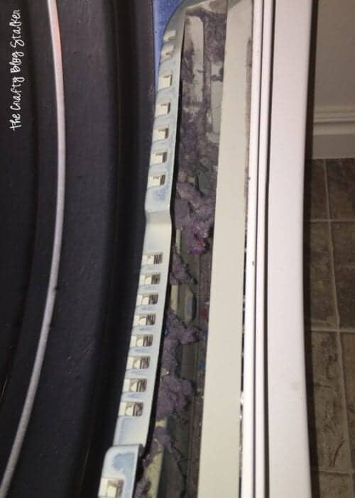 How To Clean The Dryer Lint Trap - Frugally Blonde