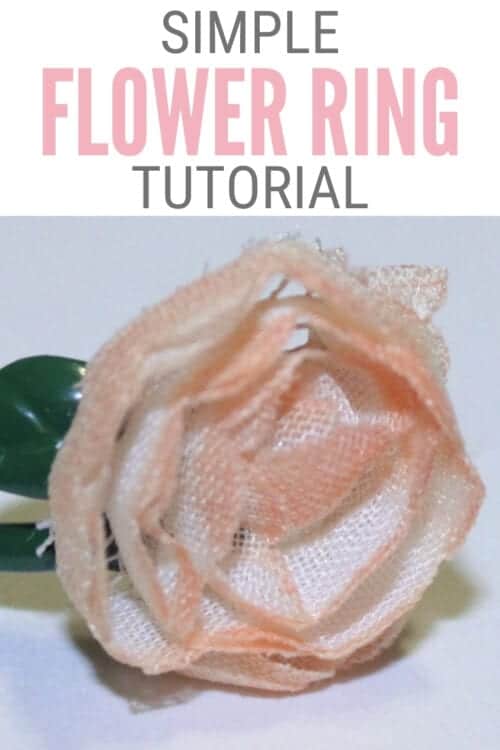 title image for How to Make a Flower Ring with Ribbon