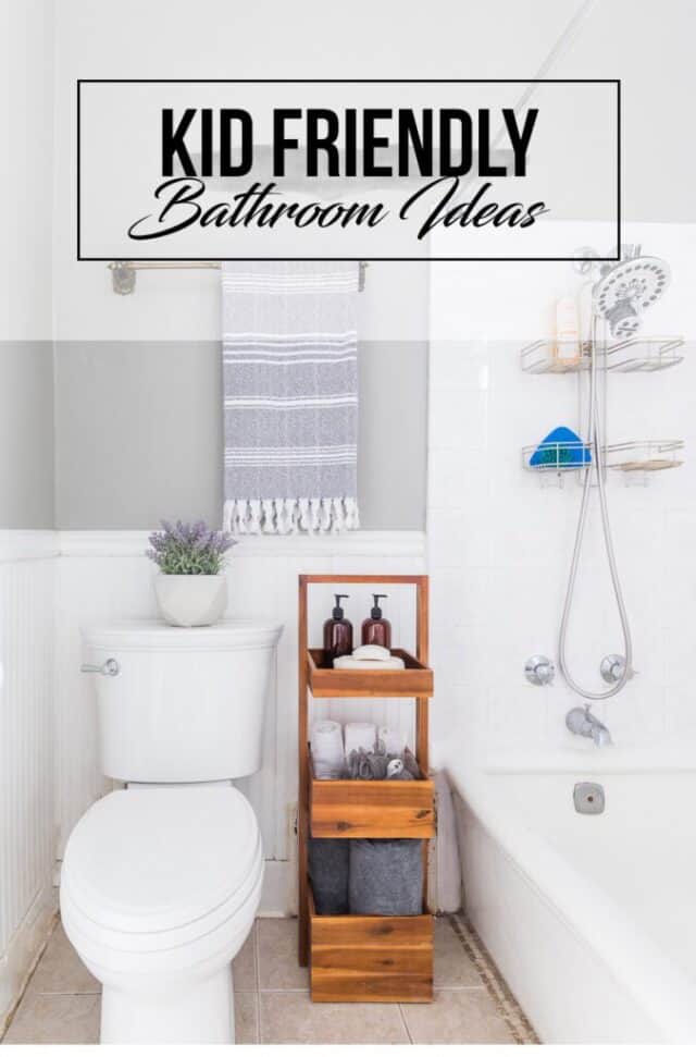 Tips for Creating a Kid Friendly Bathroom - The Crafty Blog Stalker