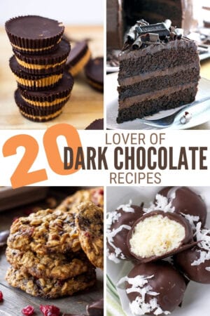 20 Dark Chocolate Lover Recipes - The Crafty Blog Stalker