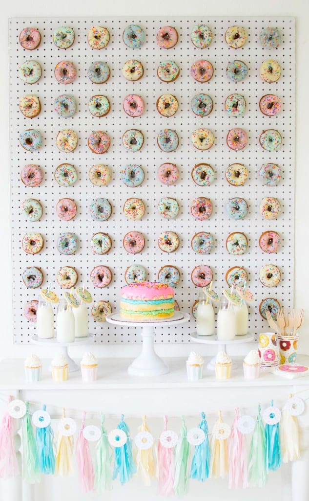 DIY donut wall