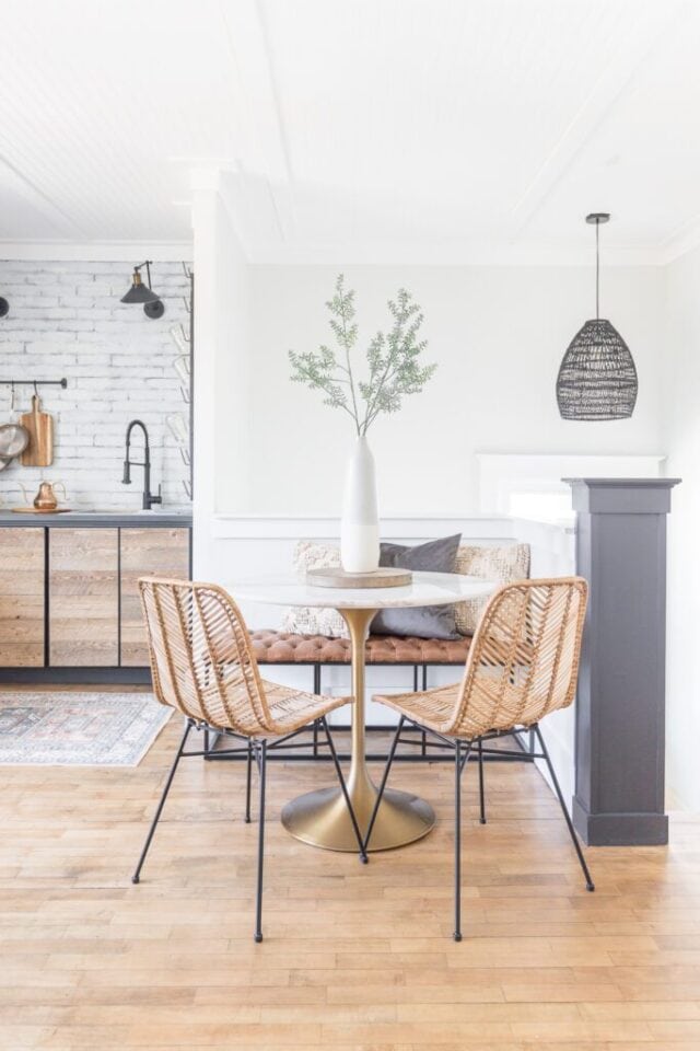 Simple Formal Dining Room Reveal - The Crafty Blog Stalker