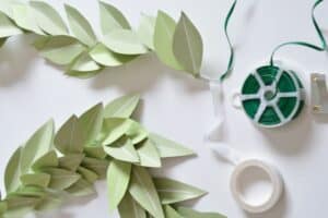 20 DIY Paper Flower Garland Tutorials - The Crafty Blog Stalker