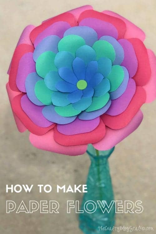 title image for How to Make Paper Flowers at Home with a Flower Punch Board