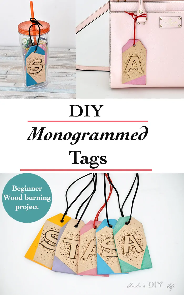 monogrammed tags