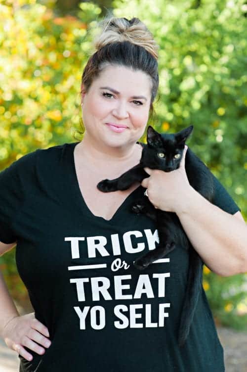 DIY Trick or Treat Yo Self Easy Halloween T-Shirt 