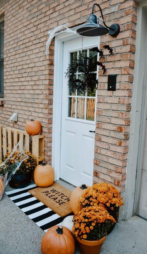  Halloween Front Porch.