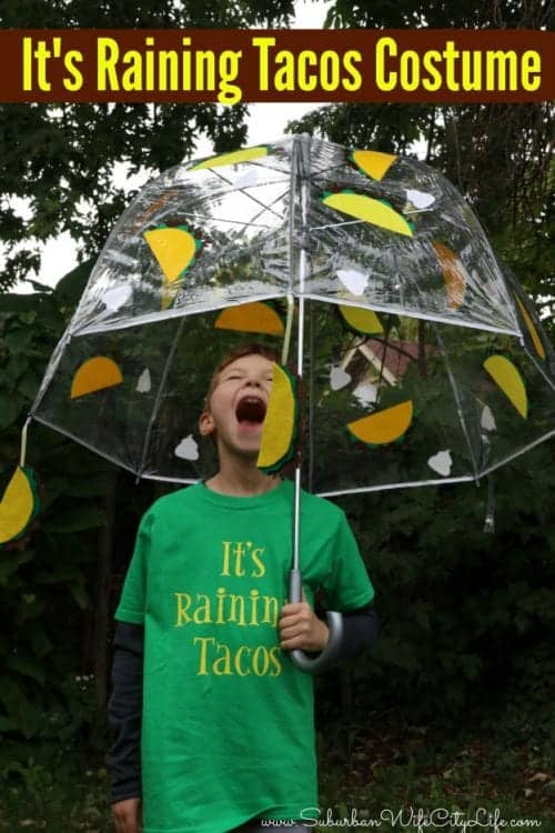 It's raining tacos  costume