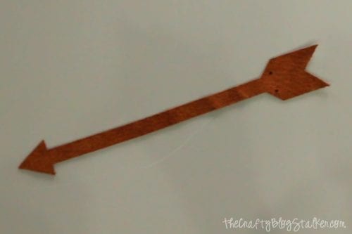 How to Make a DIY Arrow Leather Bracelet with the Cricut Explore Air 2, a tutorial featured by top US craft blog, The Crafty Blog Stalker.