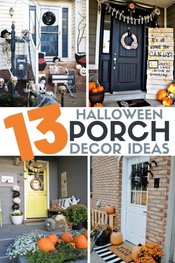 Boo! Top 13 Halloween Porch Decor Ideas - The Crafty Blog Stalker