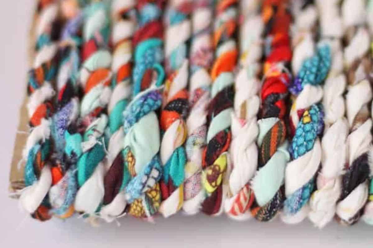  Make Twine from Fabric Scraps.