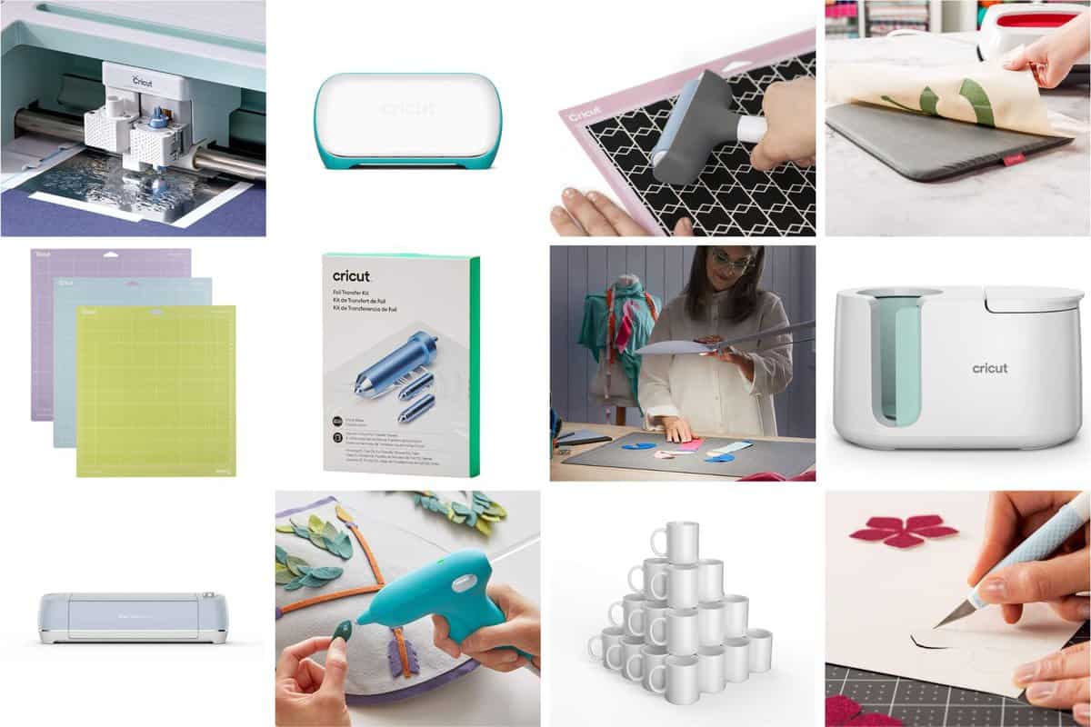 A collage of images for the 20 of the Best Gifts for Cricut Users that they'll Love.