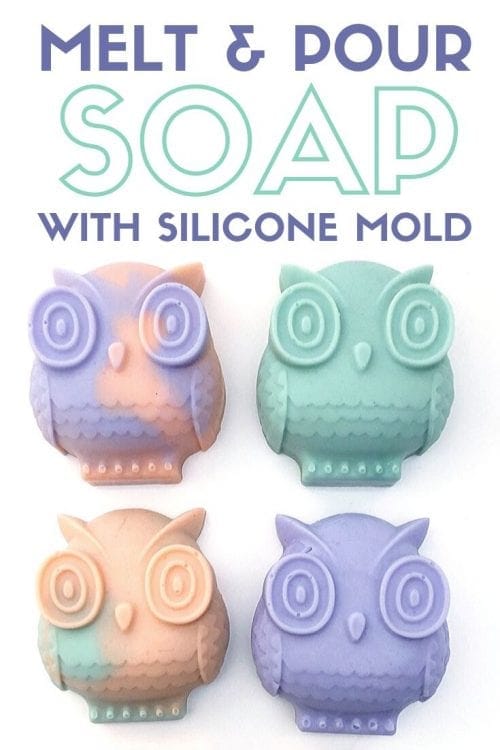 Melt and Pour Soap with a Mold