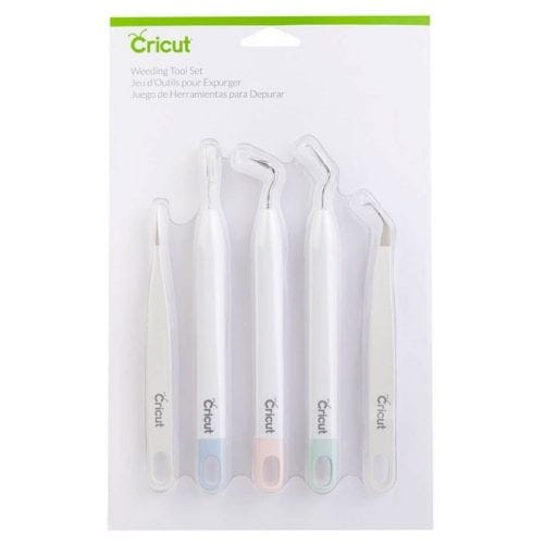 A new package of Cricut weeding tools.