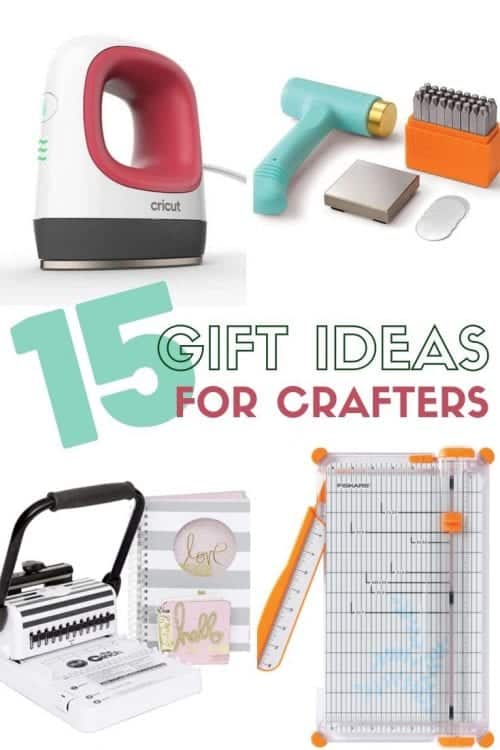 15 Best Gift Ideas for Crafters featured by top US craft blog, The Crafty Blog Stalker.