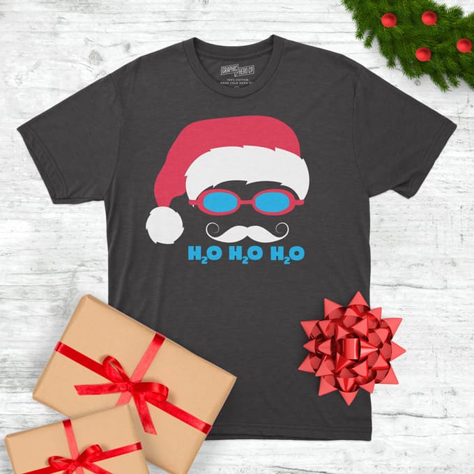 Christmas Shirt for Swimmers