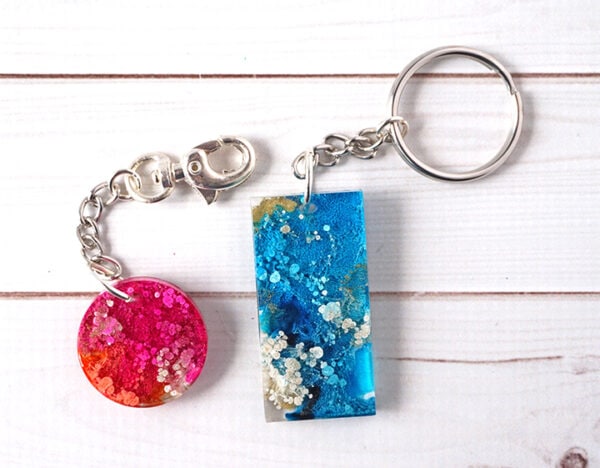 Crafted Keychains 20 of the Best Handmade Keychains with Tutorials - Crafty Blog Stalker