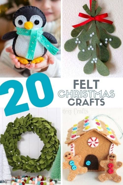 Download 20 Felt Christmas Crafts You Can Make For The Holidays Yellowimages Mockups