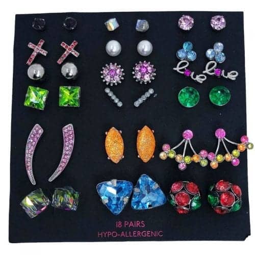 How to Make Colored Rhinestone Jewelry with Sharpies, a tutorial featured by top US craft blog, The Crafty Blog Stalker.