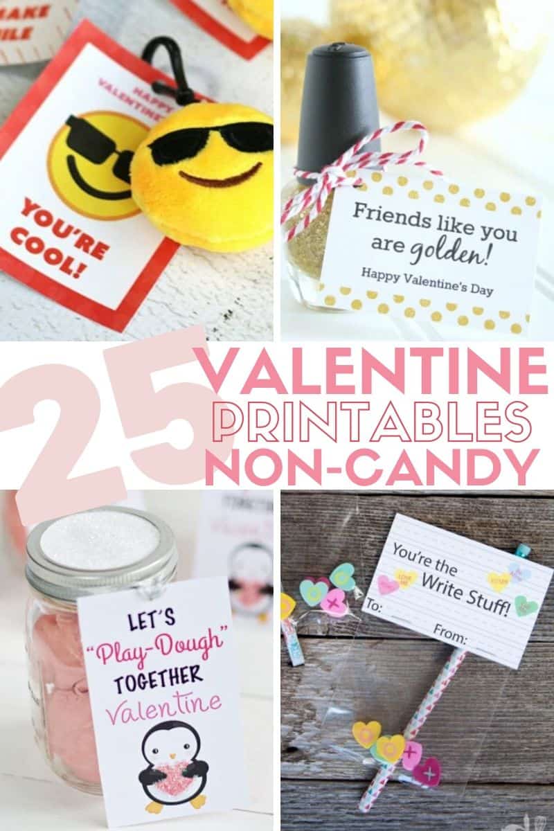 25+ Non-Candy Valentine Free Printables | The Crafty Blog Stalker