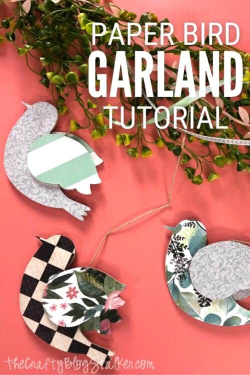 title image for How to Make a Paper Bird Garland