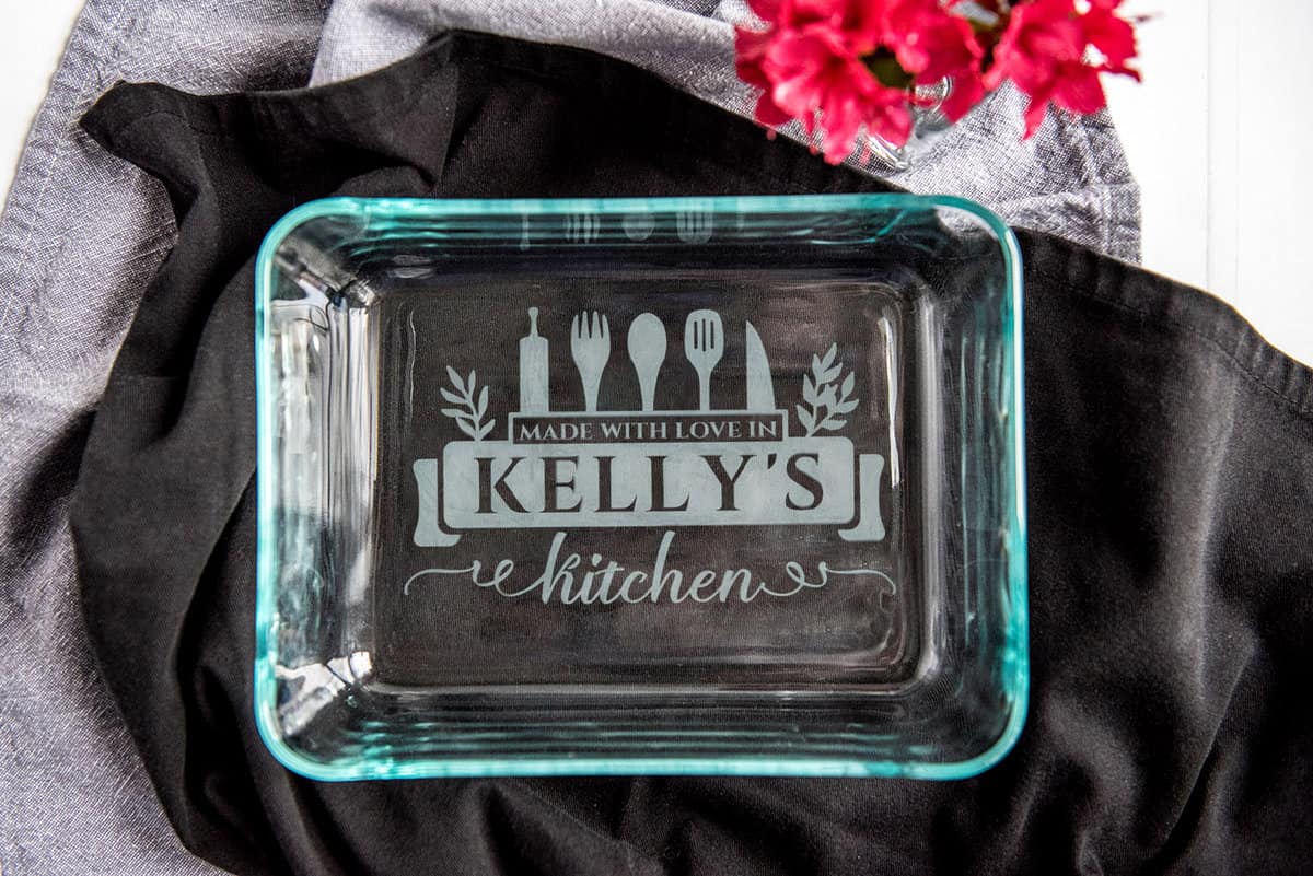 Personalized Pyrex Dishes from Better Life Blog