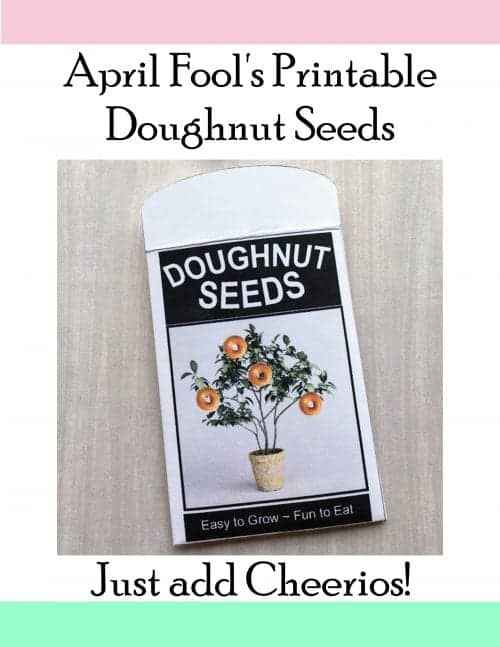 17 Crafty DIY April Fools Day Pranks featured by top US craft blog, The Crafty Blog Stalker: Doughnut Seeds