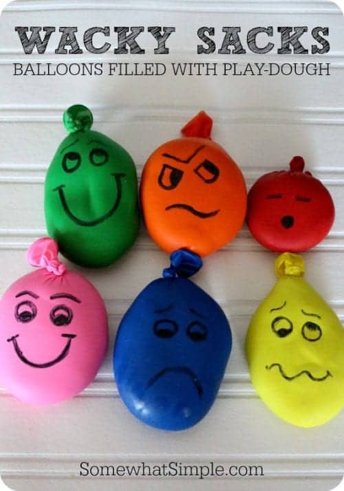 30 Fun Spring Break Crafts you can Make with Children featured by top US craft blog, The Crafty Blog Stalker: Wacky Stress Balls