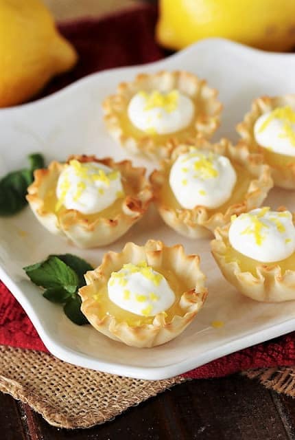 Lemon Curd Tartlets