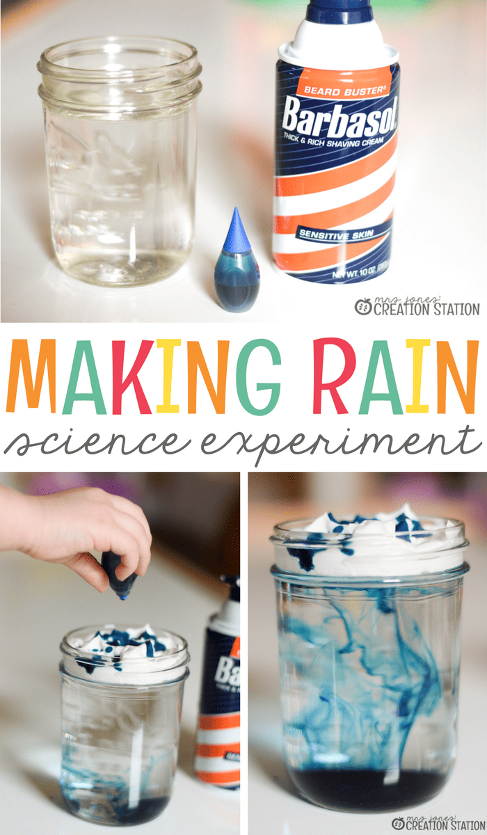 rain cloud water experiment