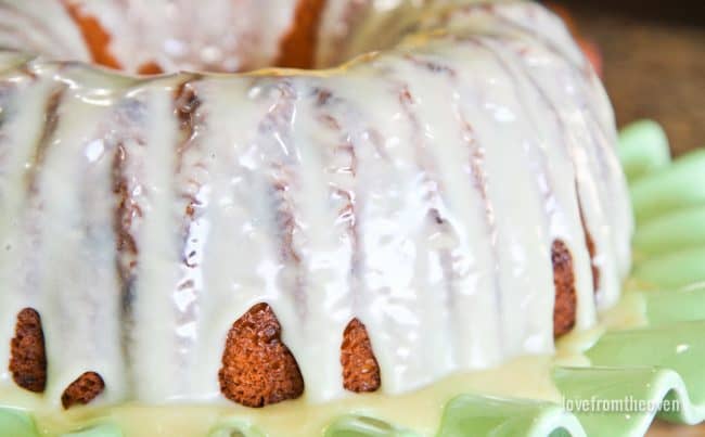 White Chocolate Bundt Cake