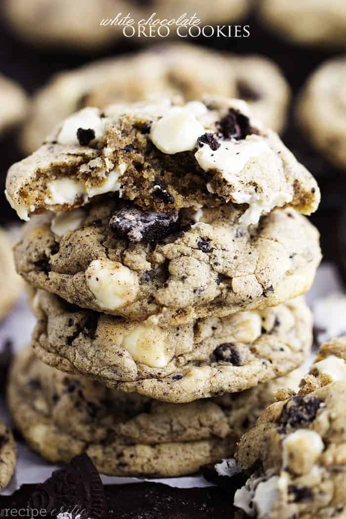 White Chocolate Oreo Cookies