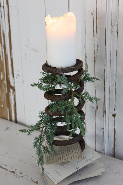 Spring Candle Holder.