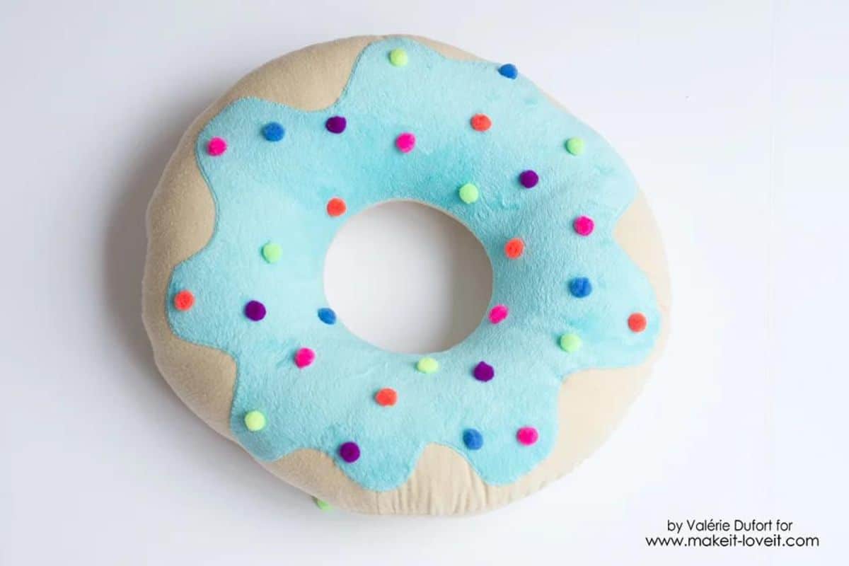 Delicious Donut Pillow