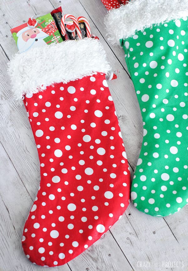 20 Christmas Stocking Ideas that are Homemade - The Crafty Blog Stalker