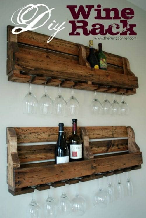 image of DIY Wine Rack