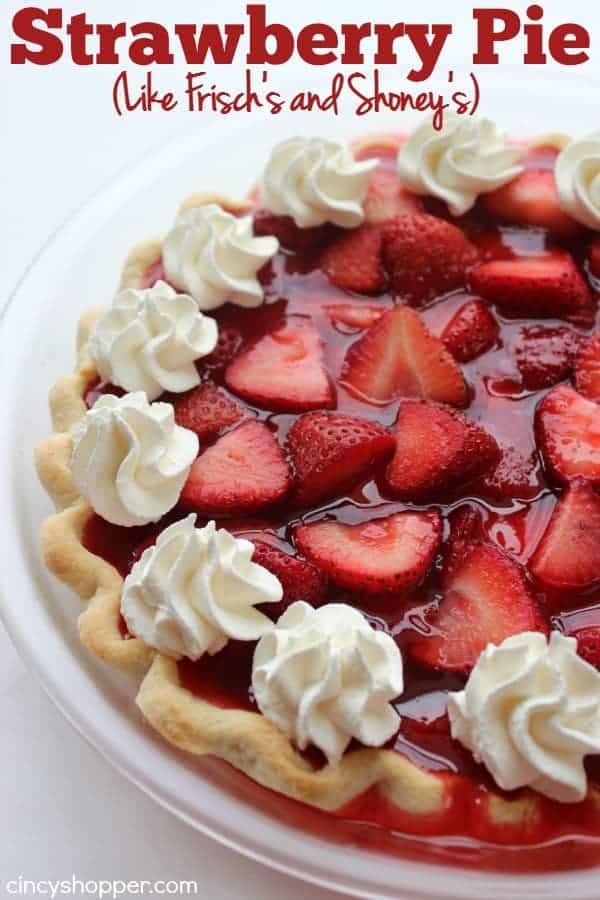 20 Easy Pie Recipes The Crafty Blog Stalker   Easy Strawberry Pie 1 