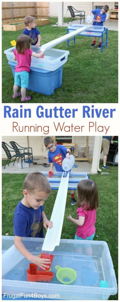 image of Rain Gutter River